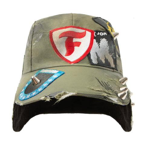FM "PATCHY" HAT OLIVE GREEN