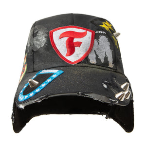 FM "PATCHY" HAT BLACK