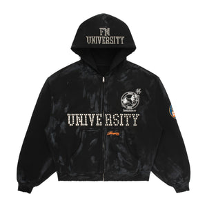 FM UNIVERSITY STUDDED HOODIE